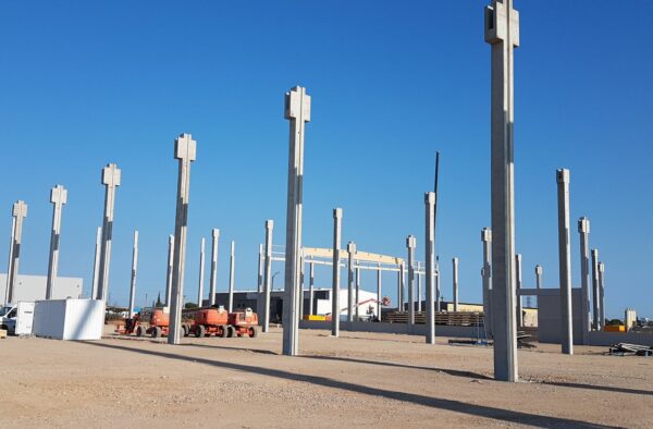 poteaux en béton préfabriqué Techni Prefa